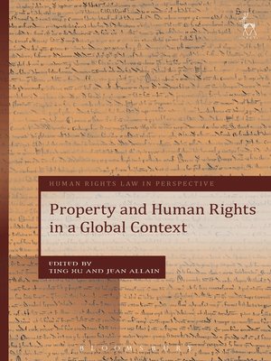cover image of Property and Human Rights in a Global Context
